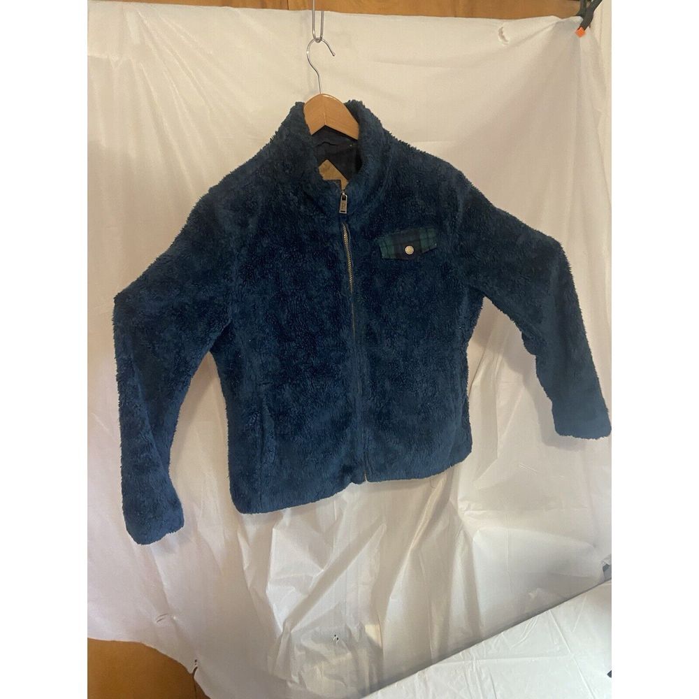 Men's Pendleton Deep Pile Fleece Pocketed Full Zip Sweatshirt-Size L